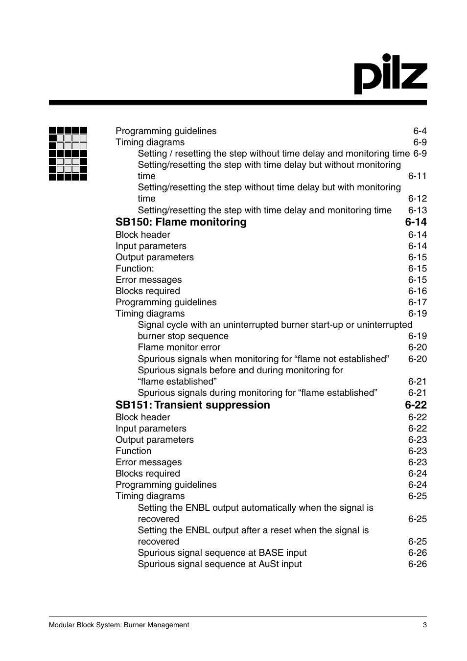 Pilz PSS SB FT, Basic license User Manual | Page 5 / 191