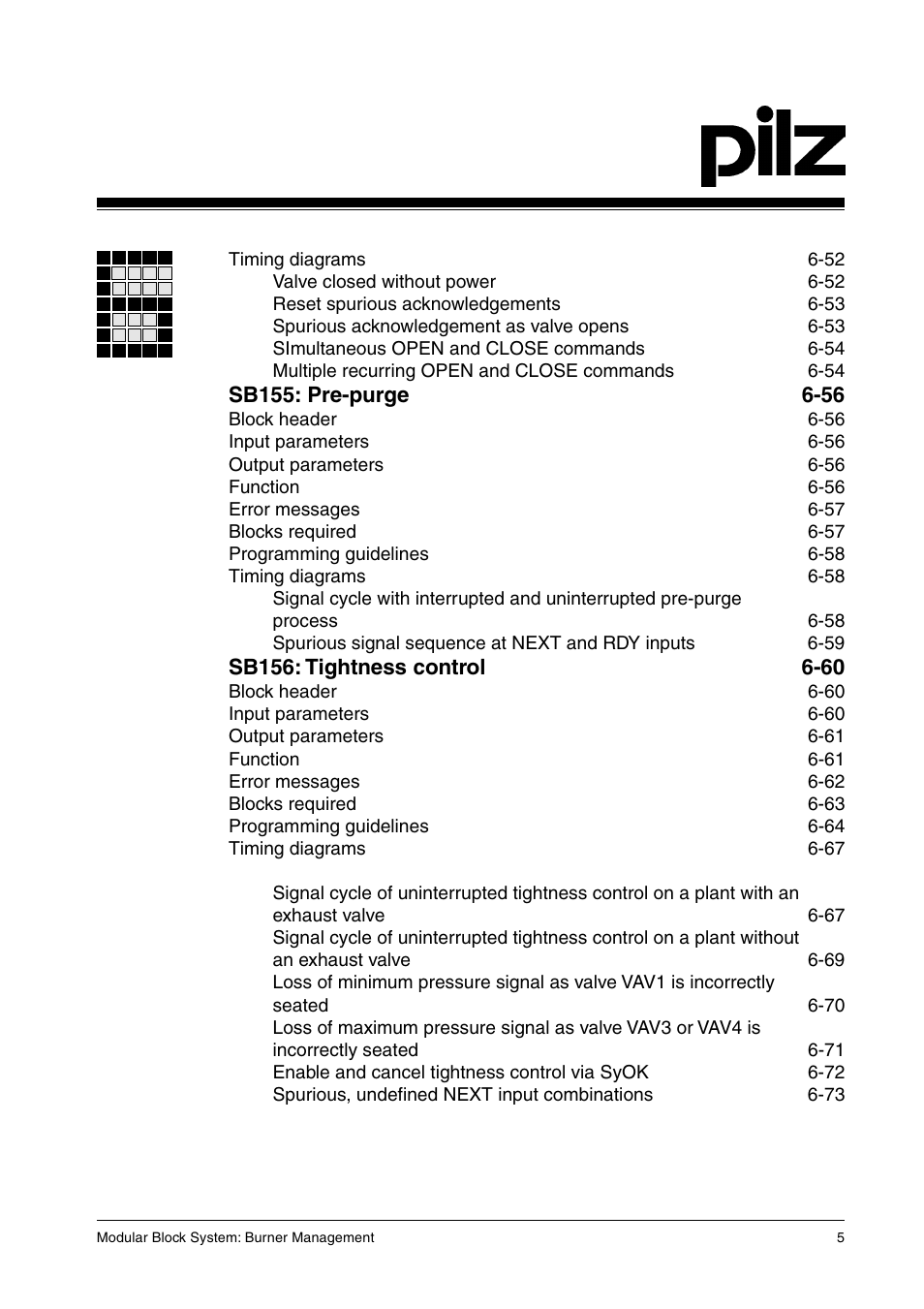 Pilz PSS SB FT, Basic license User Manual | Page 7 / 191