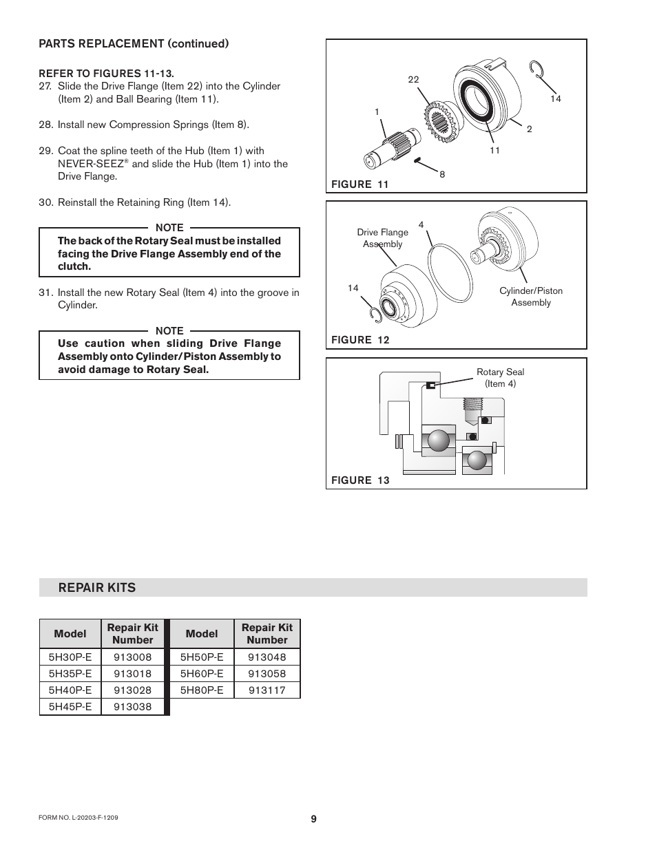 Nexen 5H30P-E 913005 User Manual | Page 12 / 14