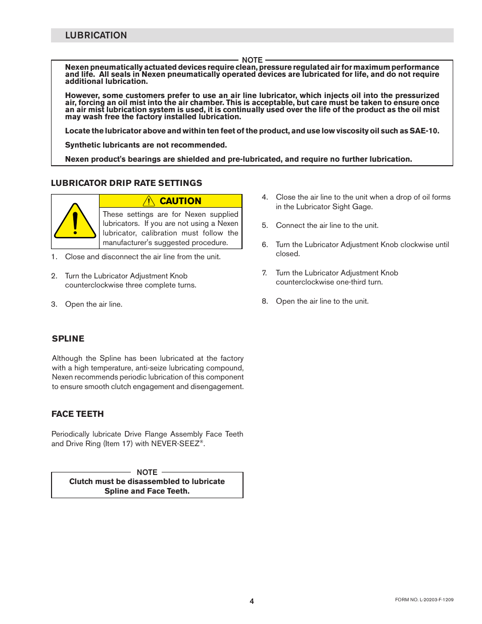 Nexen 5H30P-E 913005 User Manual | Page 7 / 14