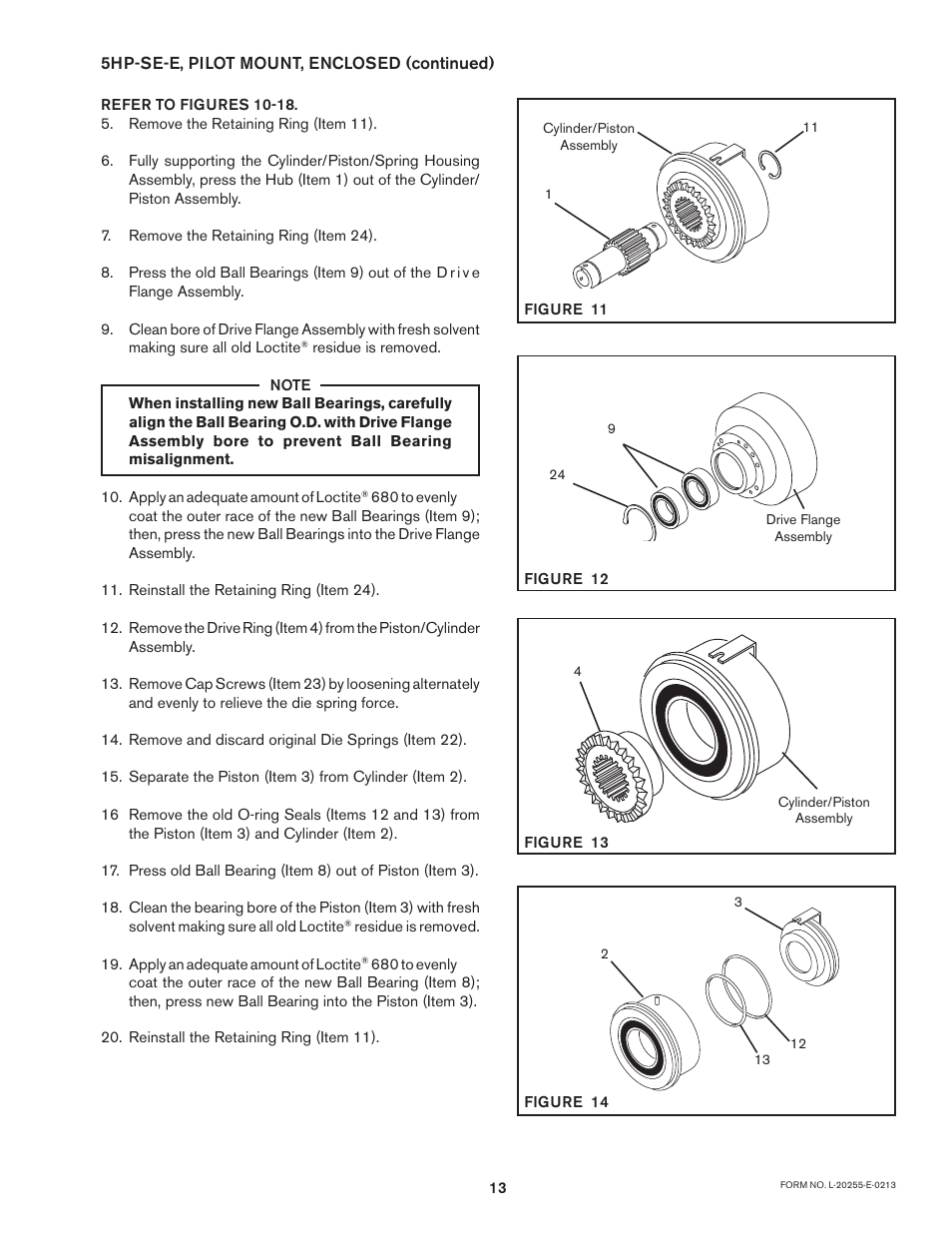 Nexen 5H45PSE 910225 User Manual | Page 13 / 19