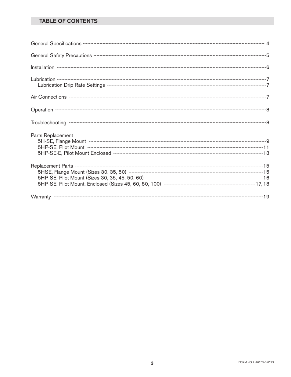 Nexen 5H45PSE 910225 User Manual | Page 3 / 19