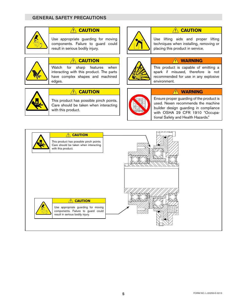 Nexen 5H45PSE 910225 User Manual | Page 5 / 19