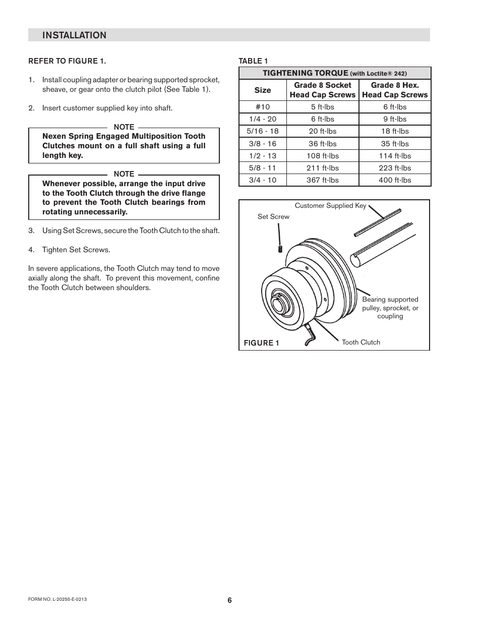 Nexen 5H45PSE 910225 User Manual | Page 6 / 19