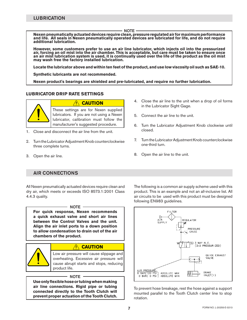 Nexen 5H45PSE 910225 User Manual | Page 7 / 19
