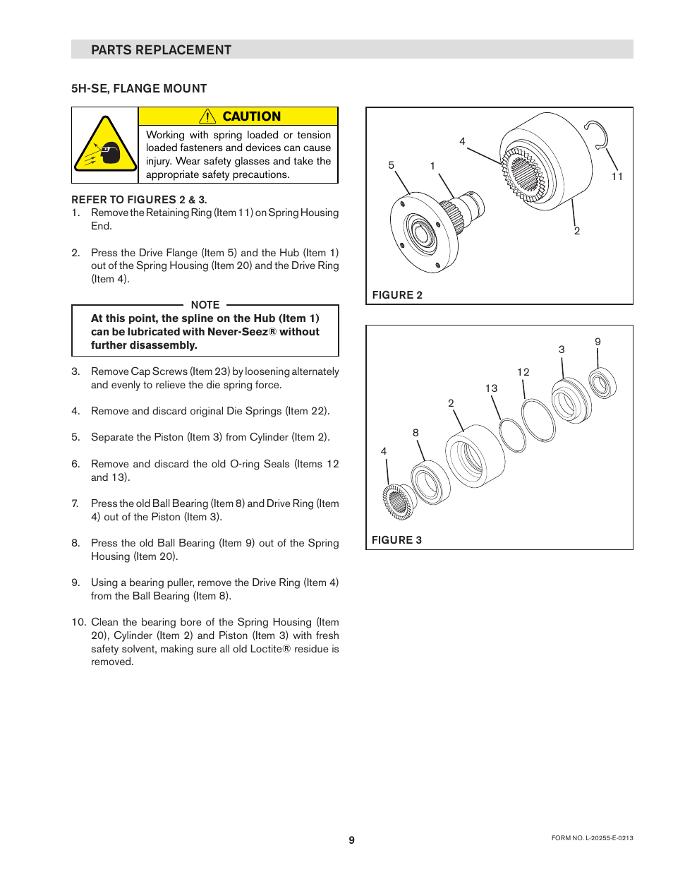 Nexen 5H45PSE 910225 User Manual | Page 9 / 19