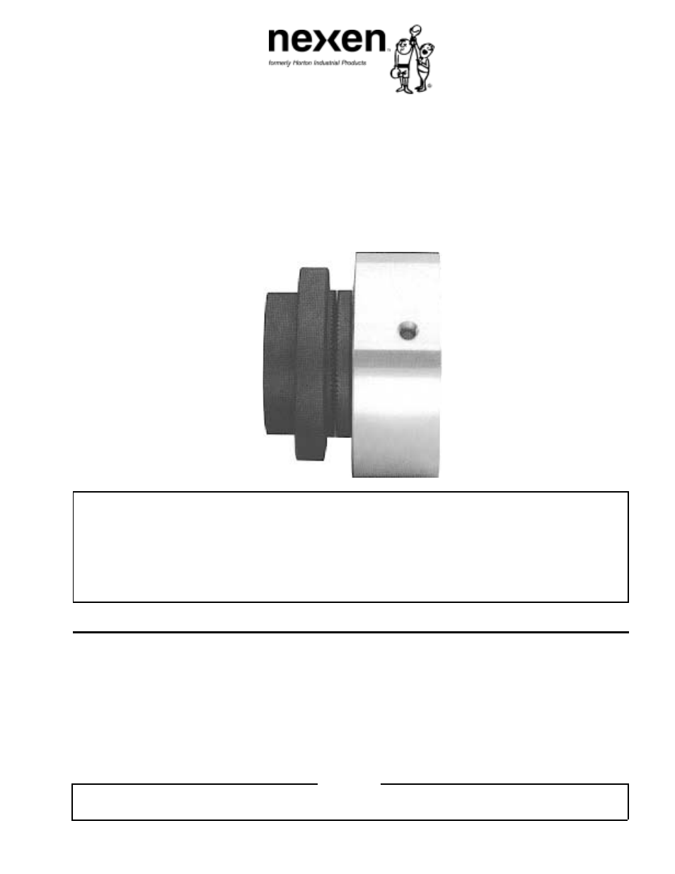 Nexen 5H100PSE-E 913108 User Manual | 4 pages