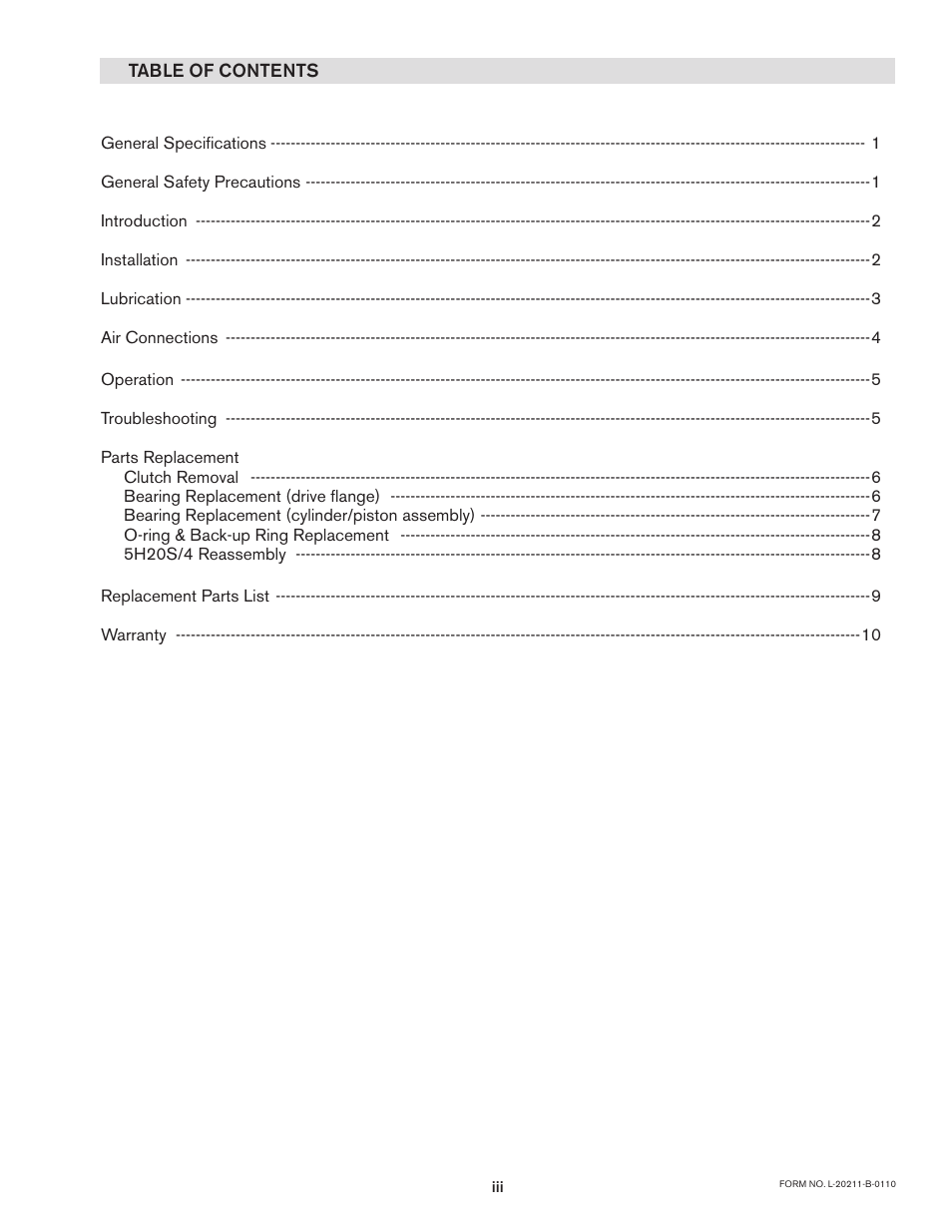 Nexen 5H20S/4 911394 User Manual | Page 3 / 13