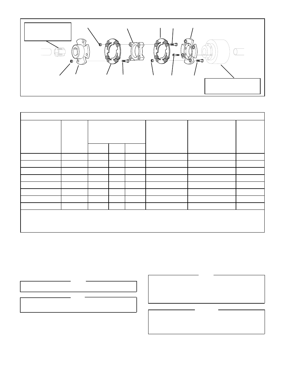 Double flex coupling | Nexen 4H30P 909980 User Manual | Page 6 / 10