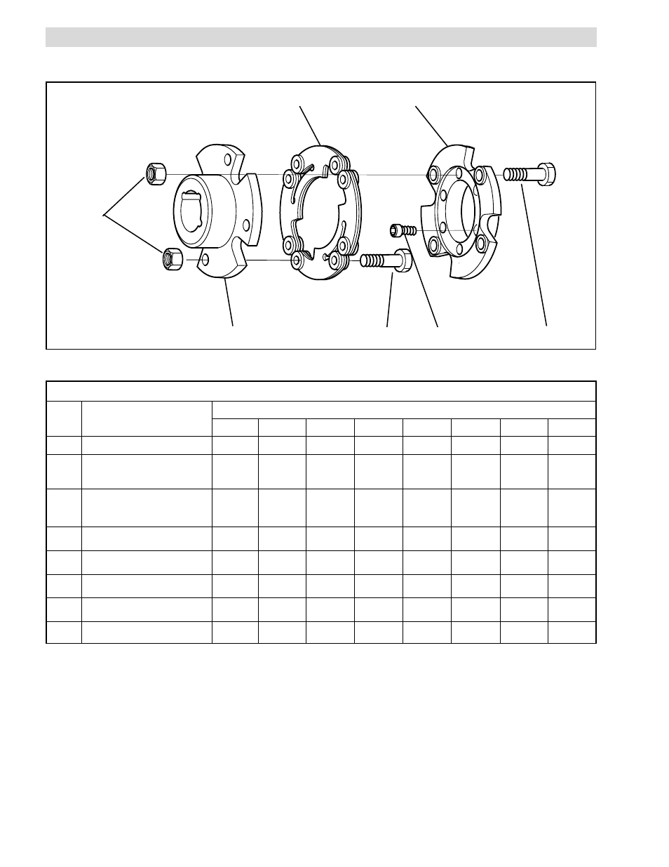 Parts list | Nexen 4H30P 909980 User Manual | Page 8 / 10