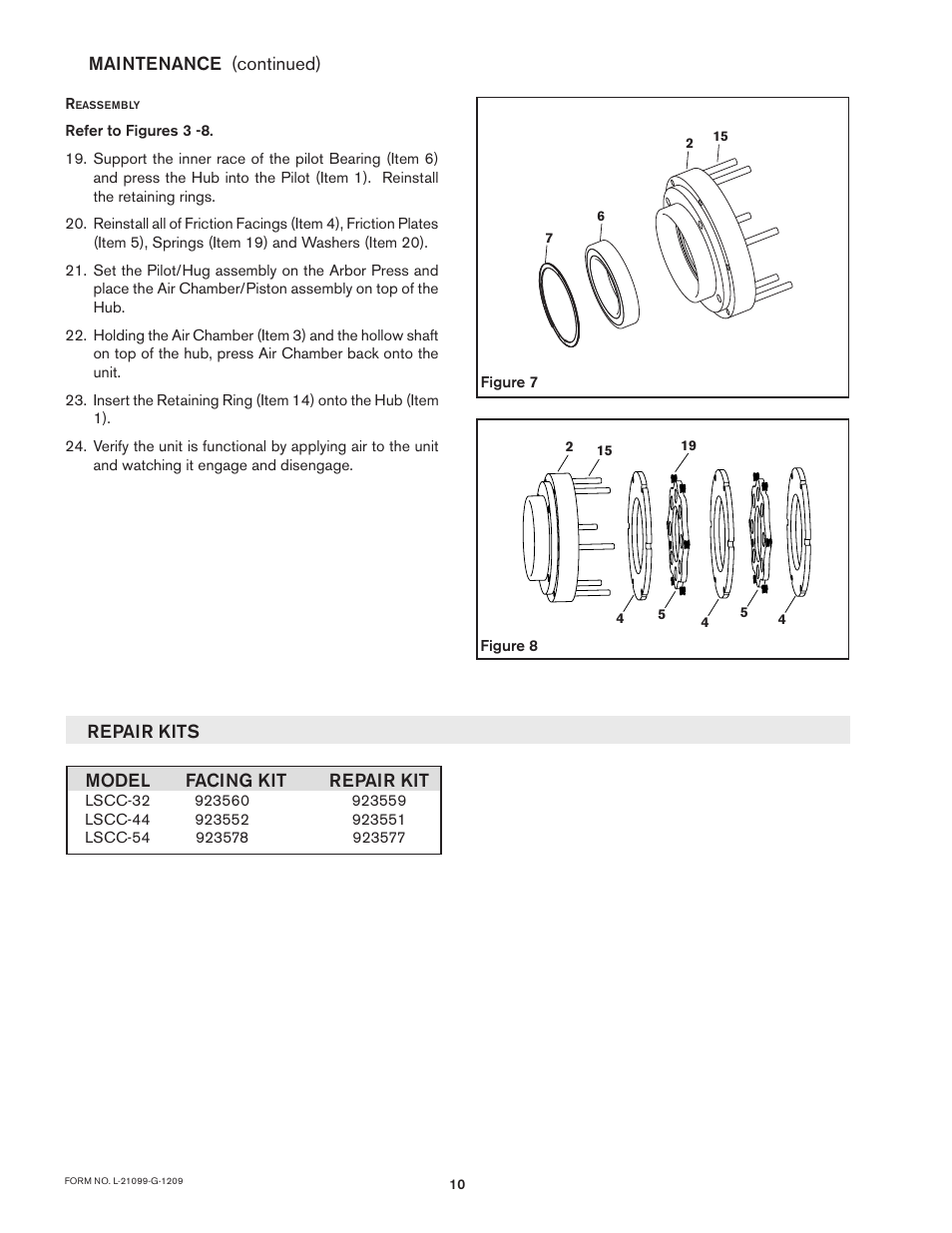 Nexen LSCC-44 923632 User Manual | Page 10 / 12