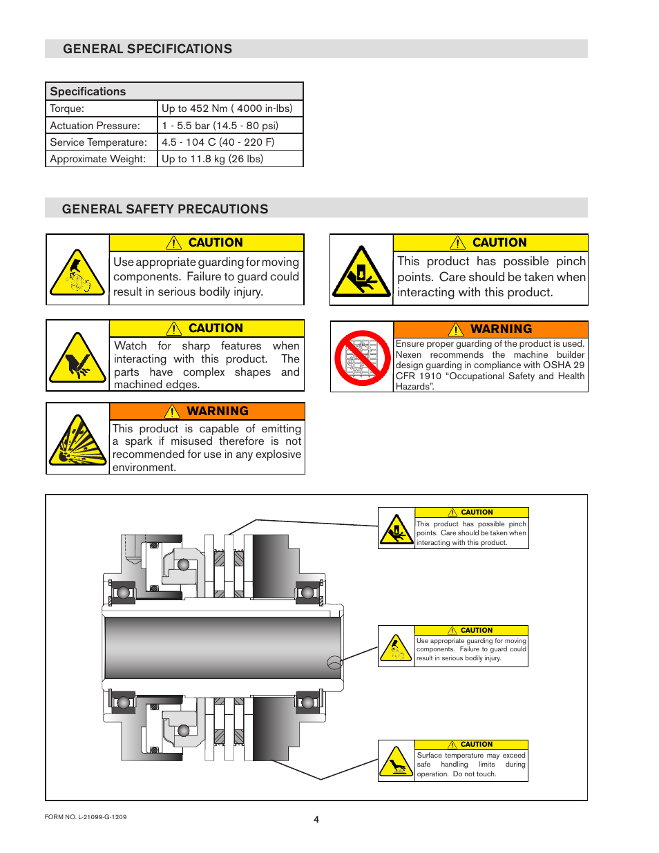Nexen LSCC-44 923632 User Manual | Page 4 / 12