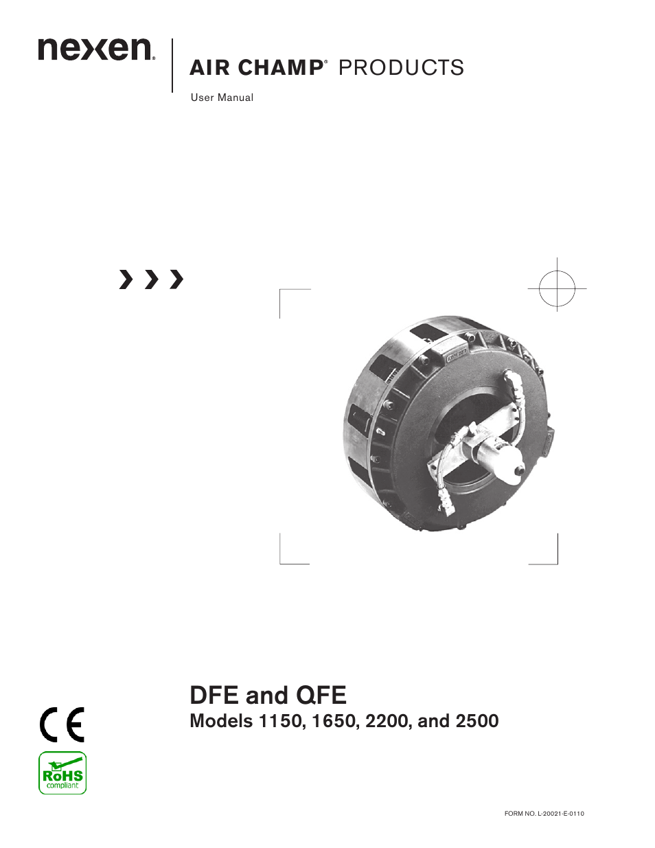 Nexen DFE-2500 964009 User Manual | 22 pages