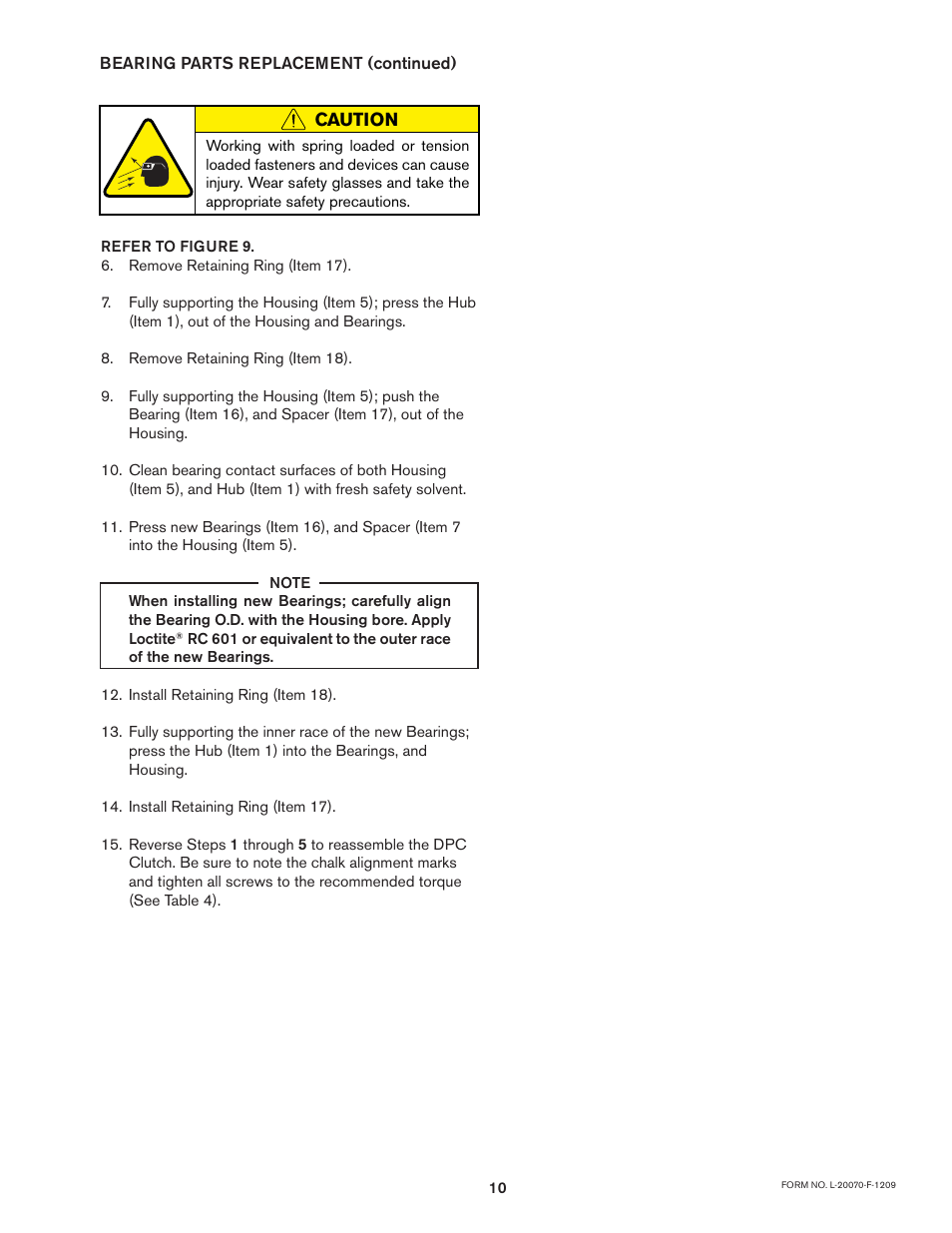 Nexen DPC-11T 961200 User Manual | Page 13 / 15