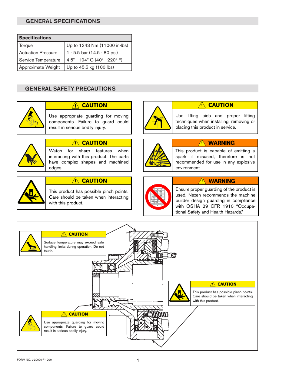 Nexen DPC-11T 961200 User Manual | Page 4 / 15