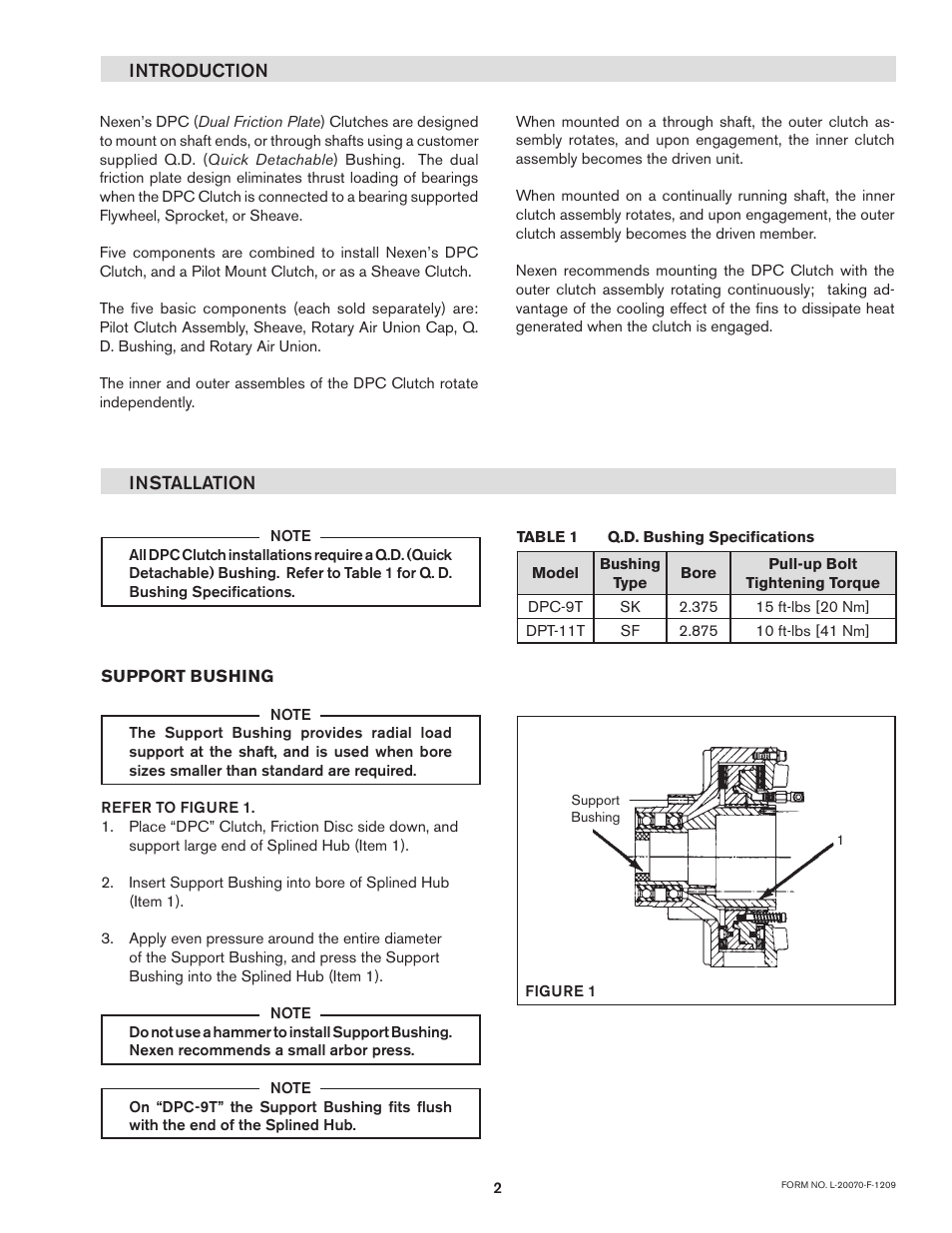 Nexen DPC-11T 961200 User Manual | Page 5 / 15