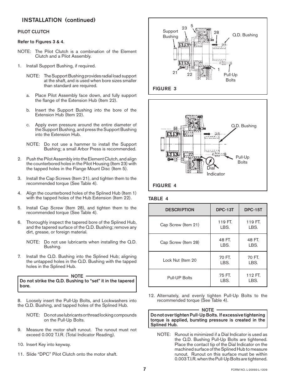 Installation (continued) | Nexen DPC-13T 962200 User Manual | Page 7 / 16