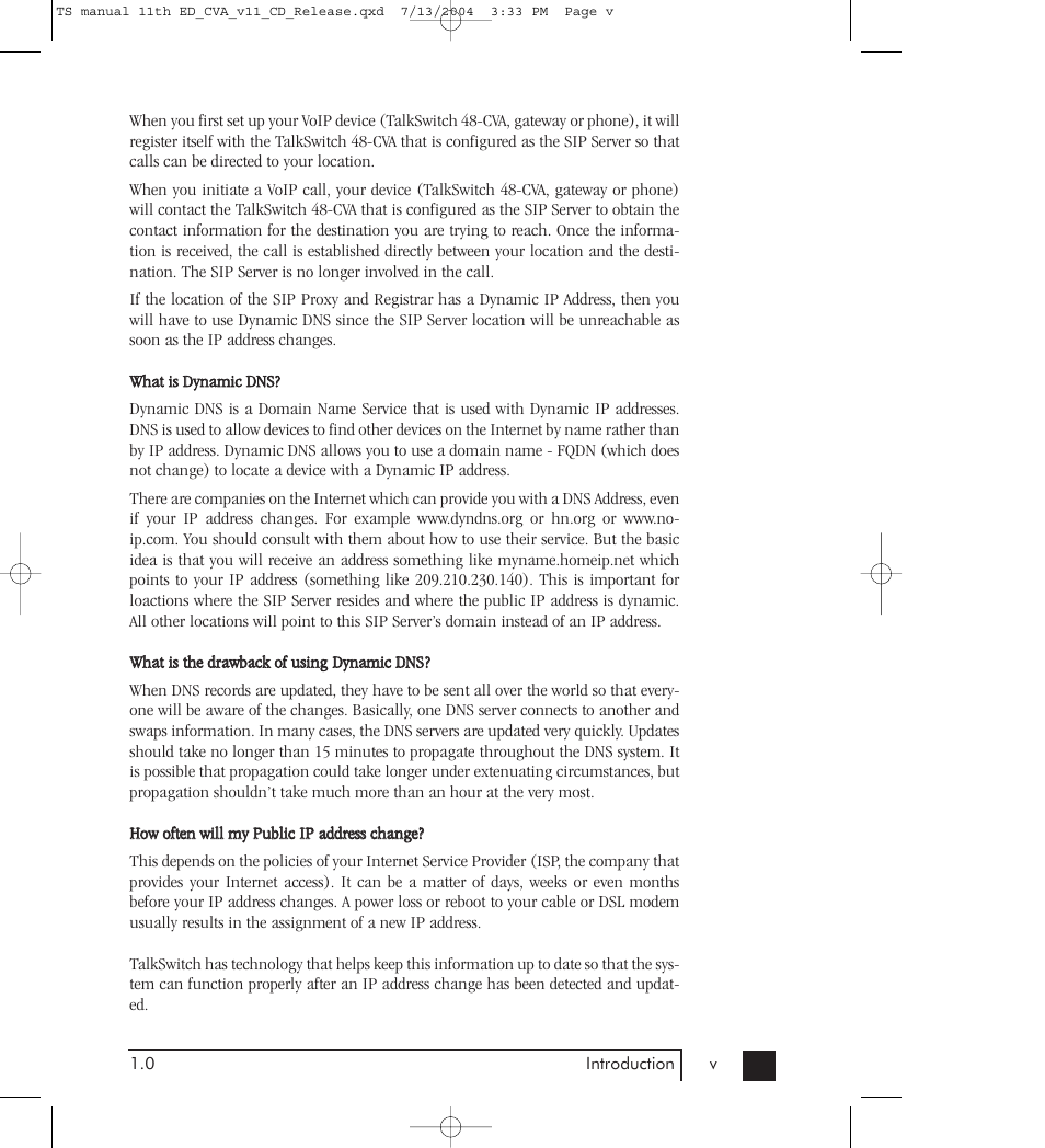 Talkswitch 48-CVA User Manual | Page 10 / 148