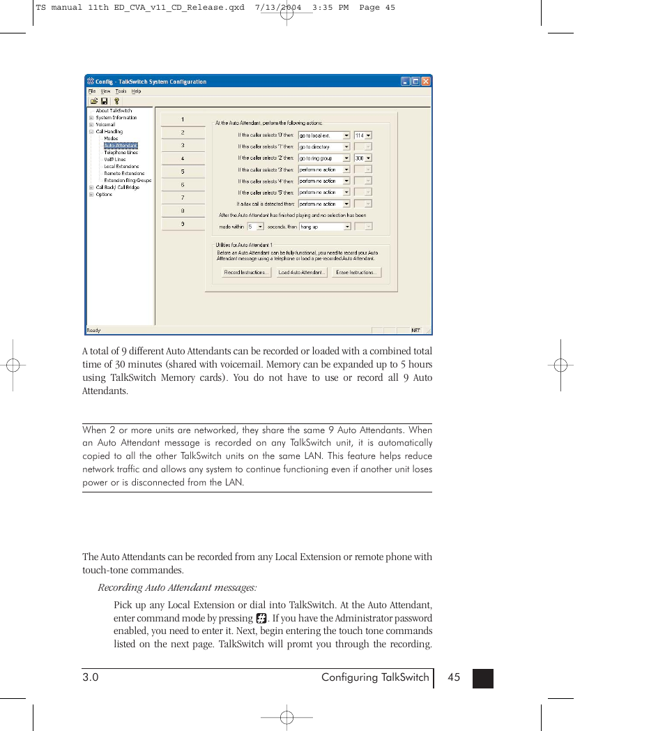 Talkswitch 48-CVA User Manual | Page 55 / 148