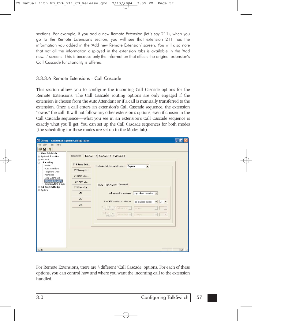 Talkswitch 48-CVA User Manual | Page 67 / 148