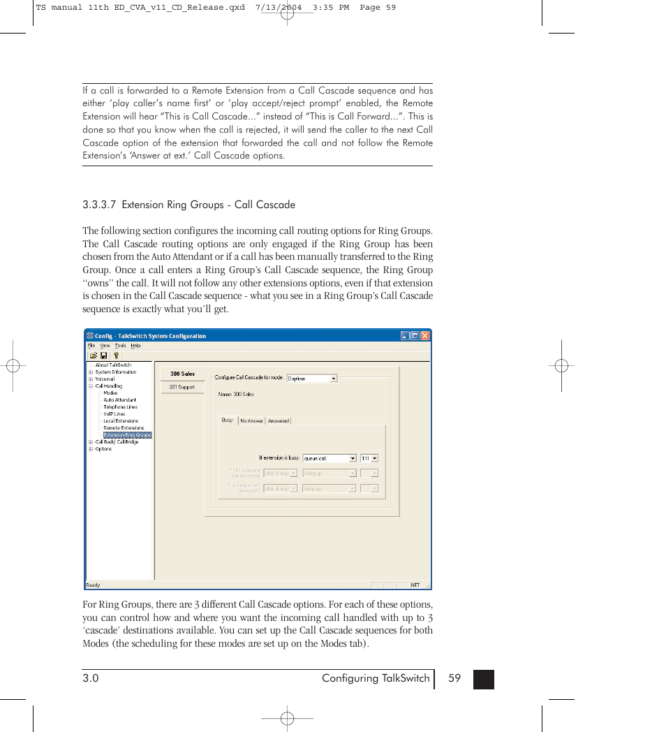 Talkswitch 48-CVA User Manual | Page 69 / 148