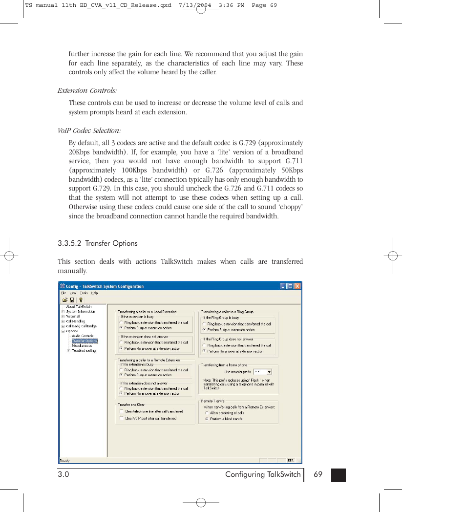 Talkswitch 48-CVA User Manual | Page 79 / 148