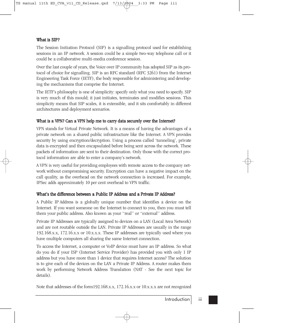 Talkswitch 48-CVA User Manual | Page 8 / 148