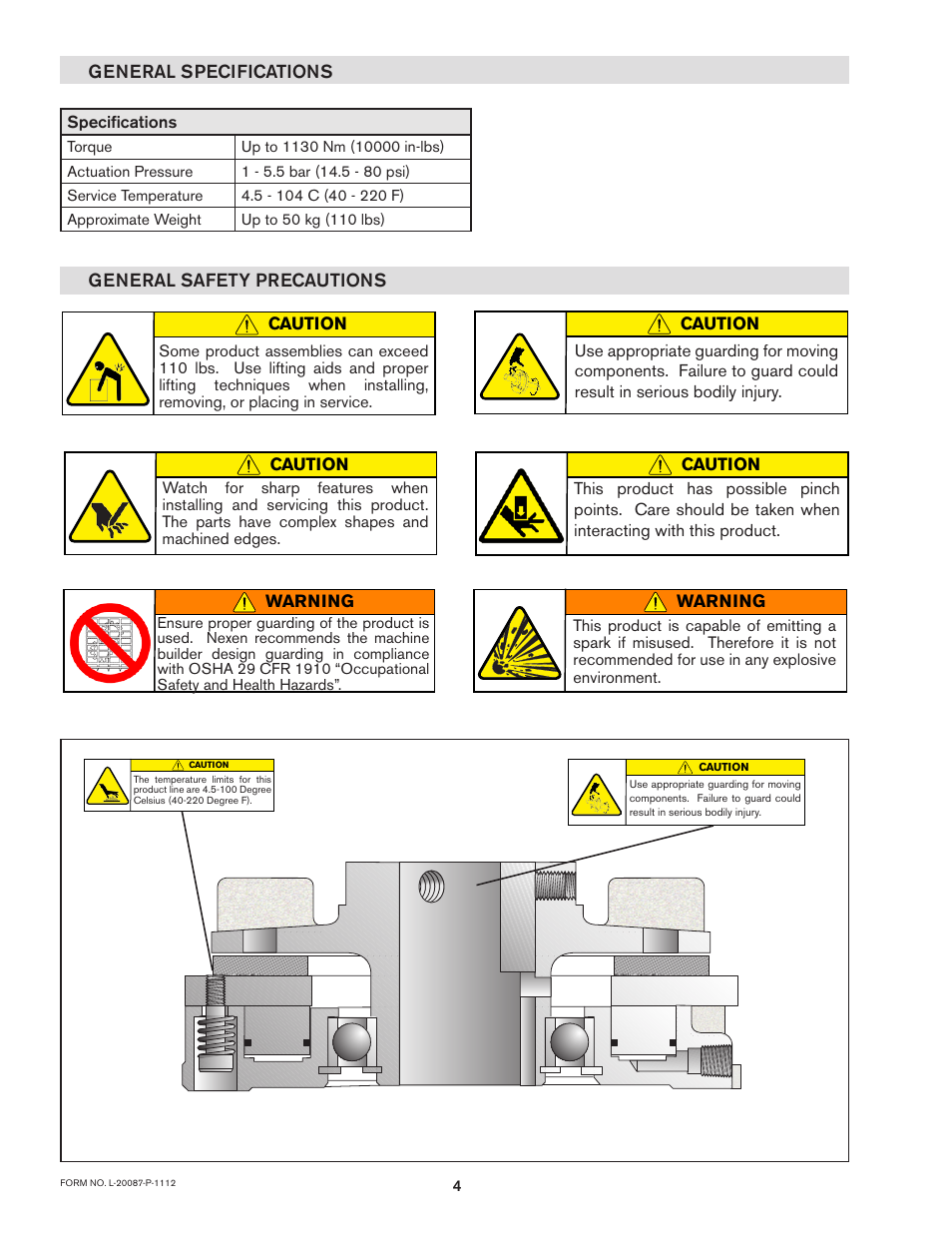 Nexen S-450 827801 User Manual | Page 4 / 14