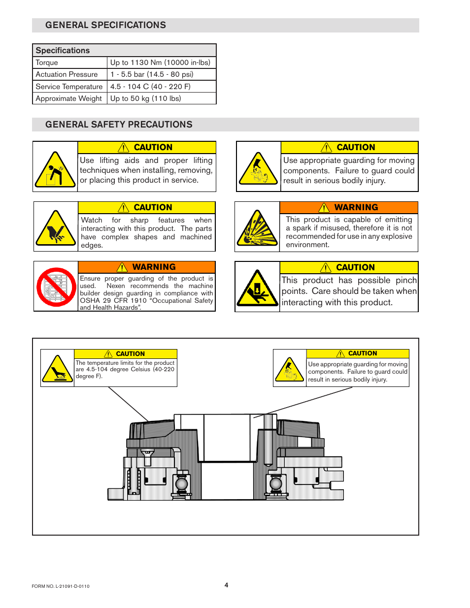 Nexen S-1200 822517 User Manual | Page 4 / 13