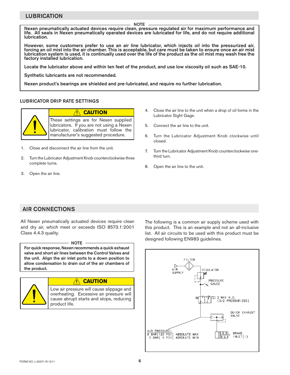 Nexen T-450 819001 User Manual | Page 6 / 13