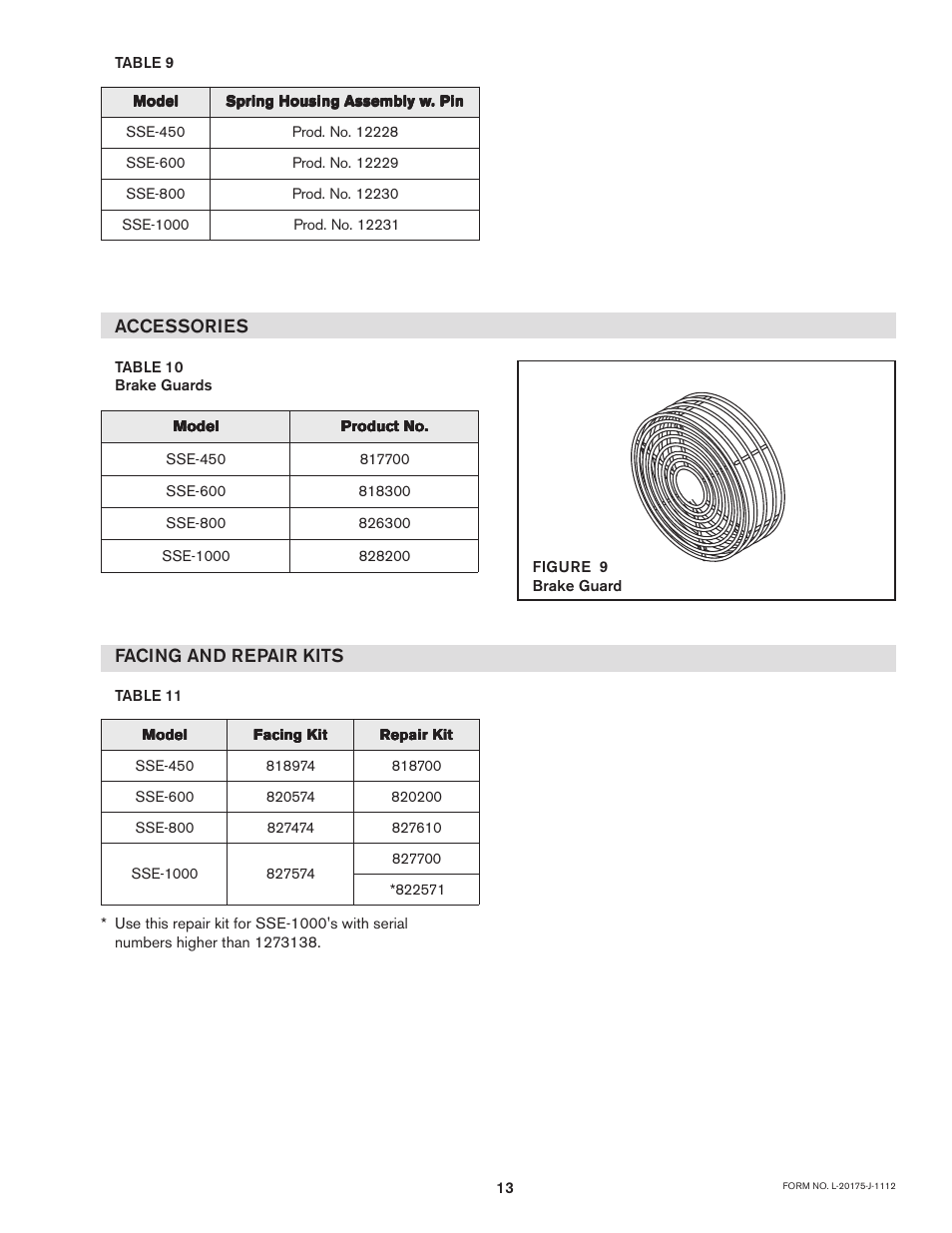 Nexen SSE-1000 822530 User Manual | Page 13 / 14