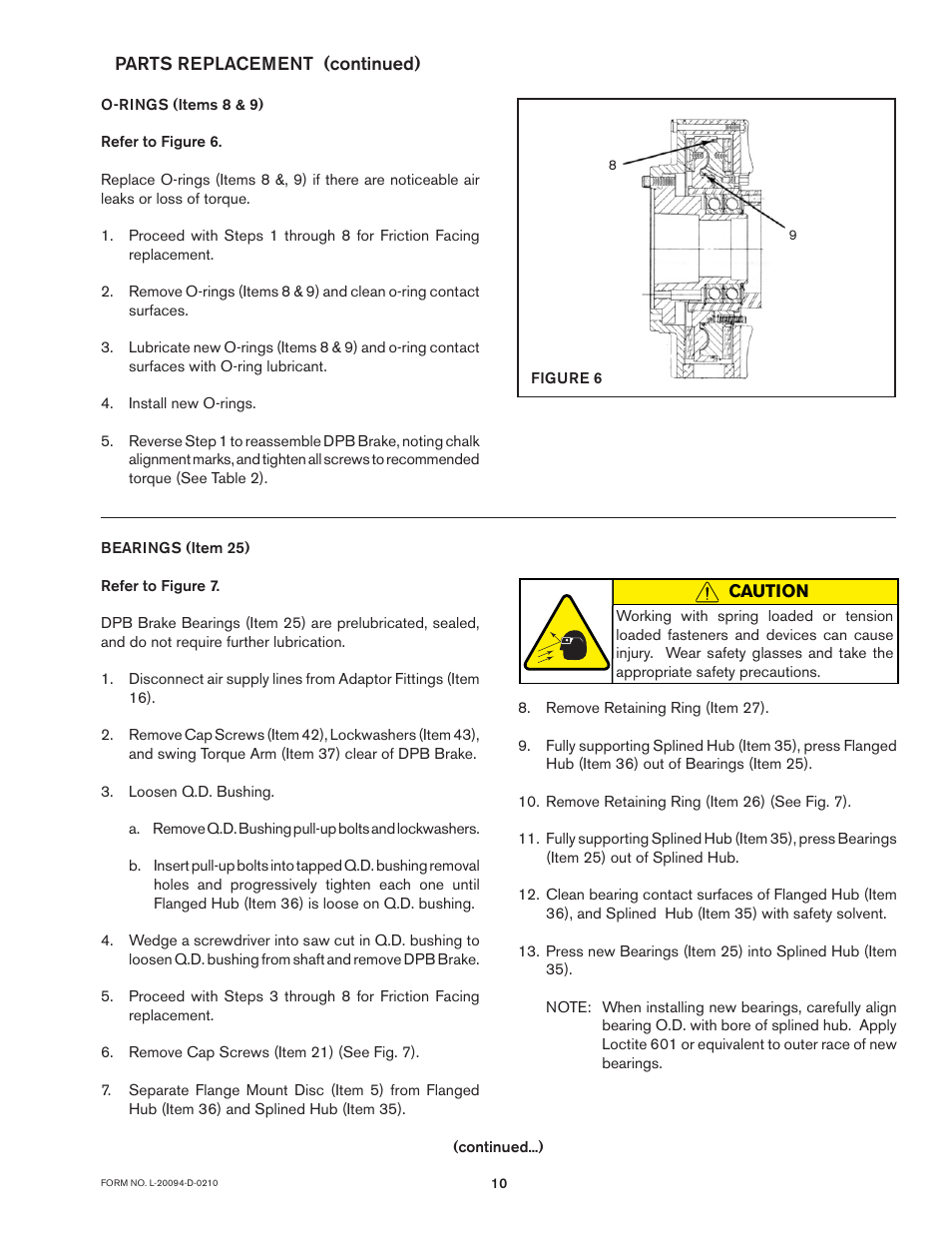 Nexen DPB-09T 960003 User Manual | Page 10 / 13