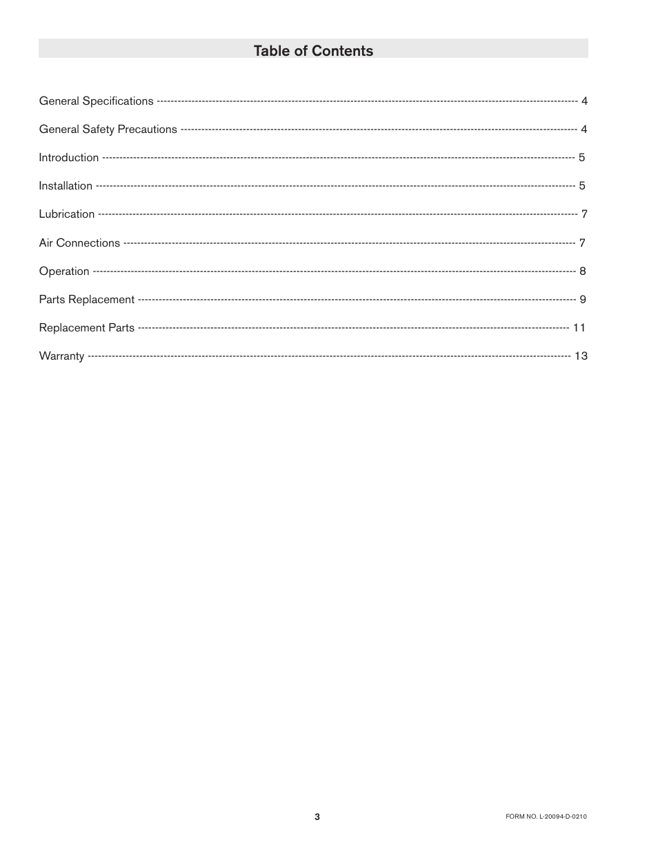 Nexen DPB-09T 960003 User Manual | Page 3 / 13