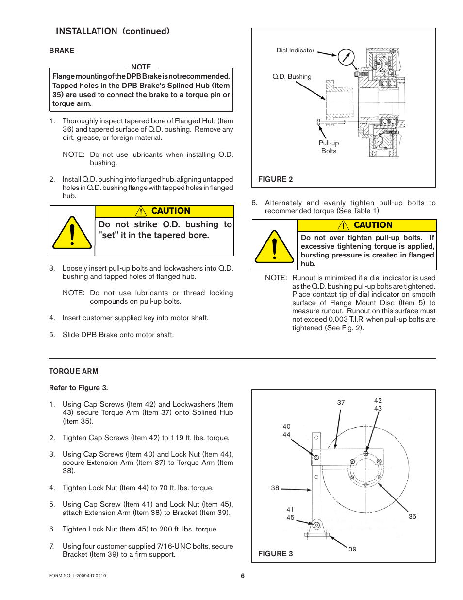 Nexen DPB-09T 960003 User Manual | Page 6 / 13