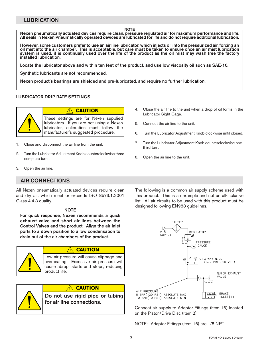 Nexen DPB-09T 960003 User Manual | Page 7 / 13