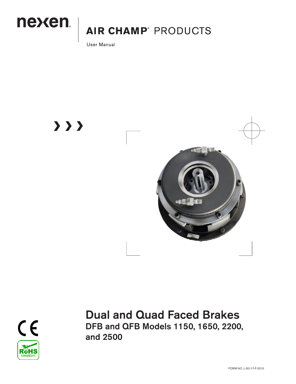 Nexen QFB-2500 964086 User Manual | 14 pages