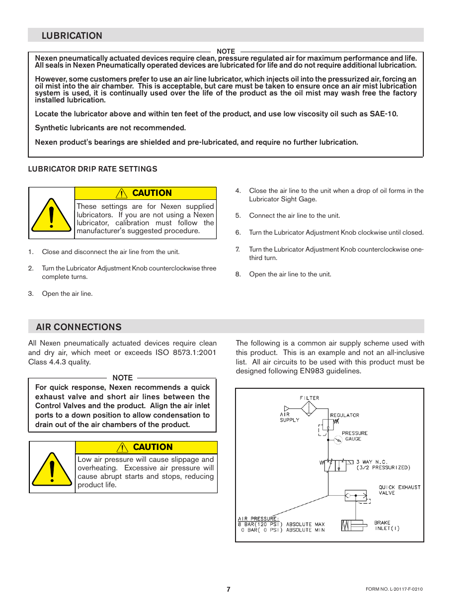 Nexen QFB-2500 964086 User Manual | Page 7 / 14