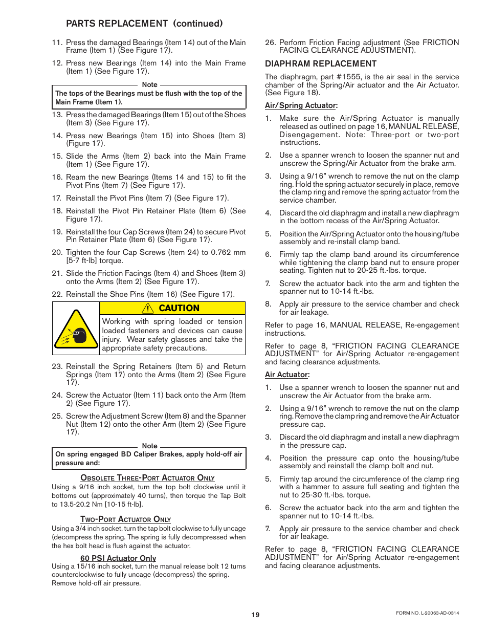 Nexen BD 933507 User Manual | Page 19 / 21