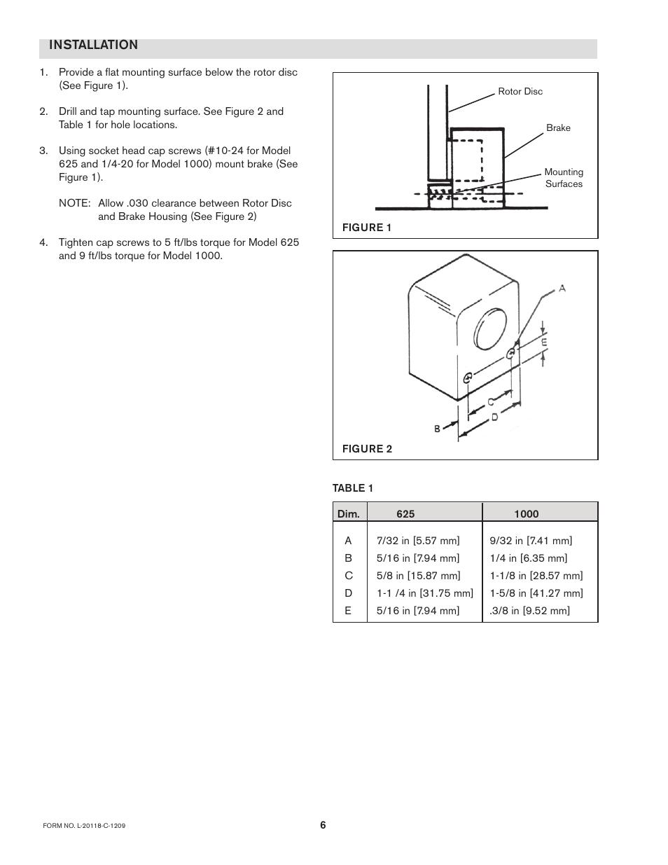 Nexen 625 Puck Caliper 837100 User Manual | Page 6 / 8