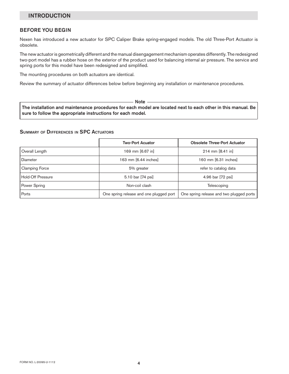 Introduction, Before you begin, Spc a | Nexen SPC 837400 User Manual | Page 4 / 16