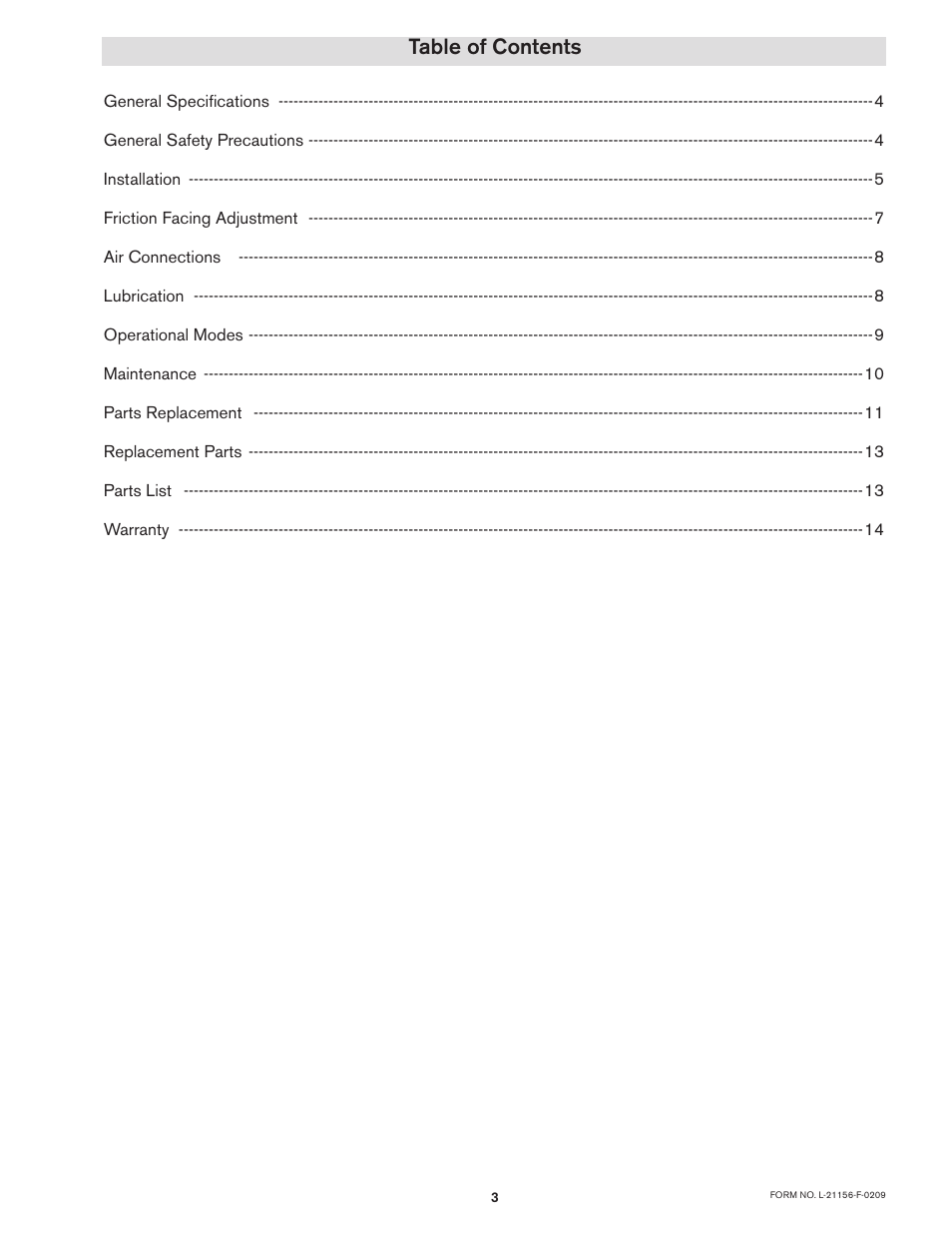 Nexen VC500 837450 User Manual | Page 3 / 14