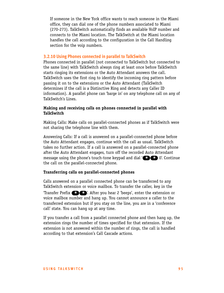 Talkswitch CT.TS005.001101.UK User Manual | Page 103 / 174