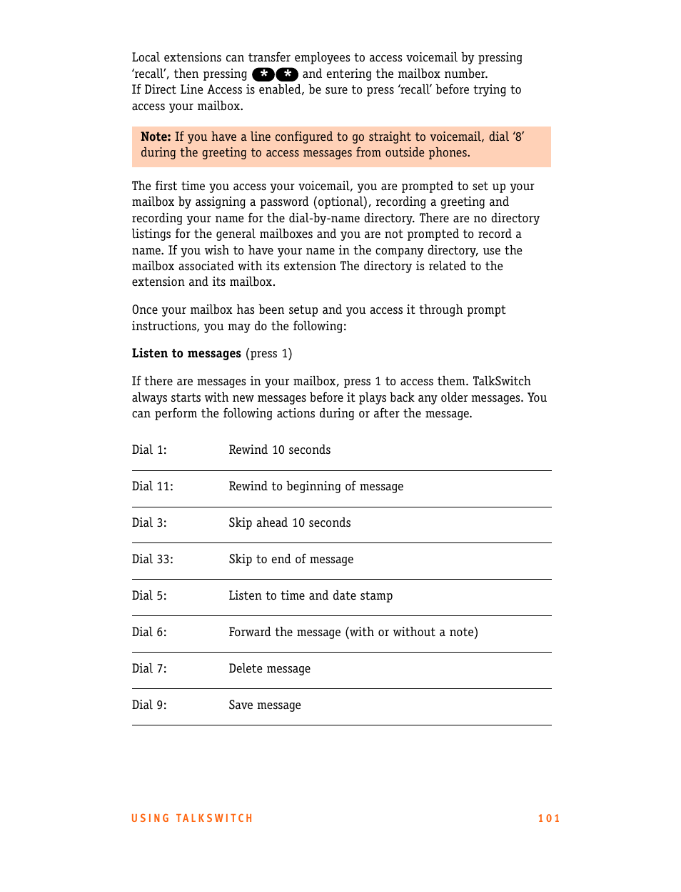 Talkswitch CT.TS005.001101.UK User Manual | Page 109 / 174