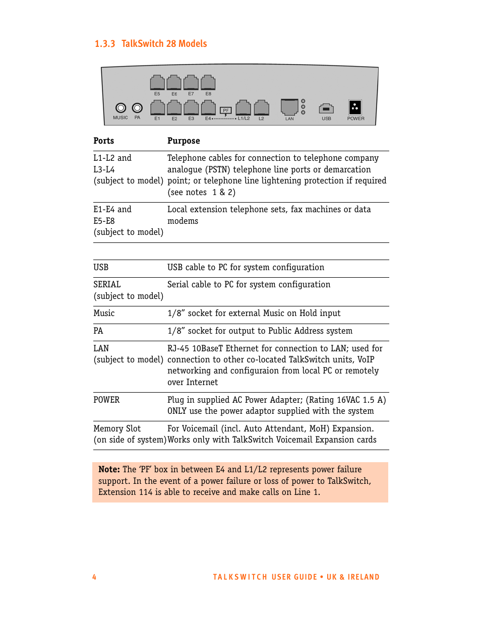 Talkswitch CT.TS005.001101.UK User Manual | Page 12 / 174
