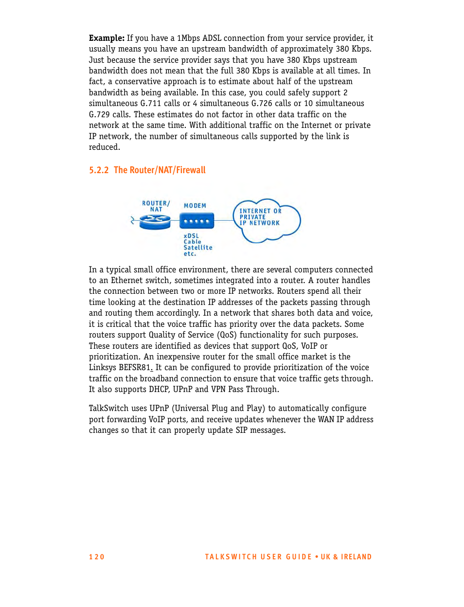 2 the router/nat/firewall | Talkswitch CT.TS005.001101.UK User Manual | Page 128 / 174