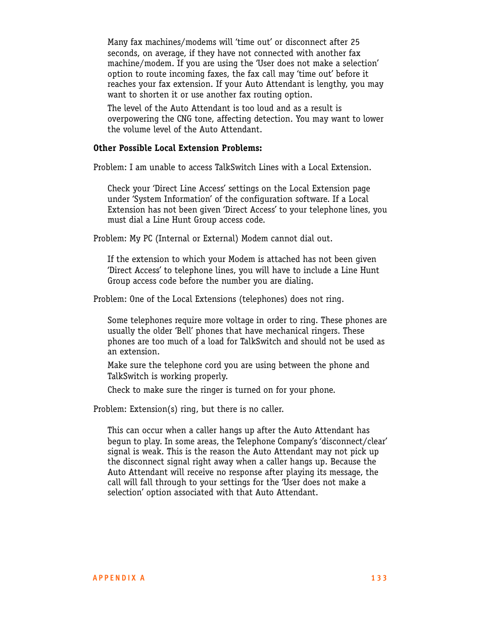 Talkswitch CT.TS005.001101.UK User Manual | Page 141 / 174