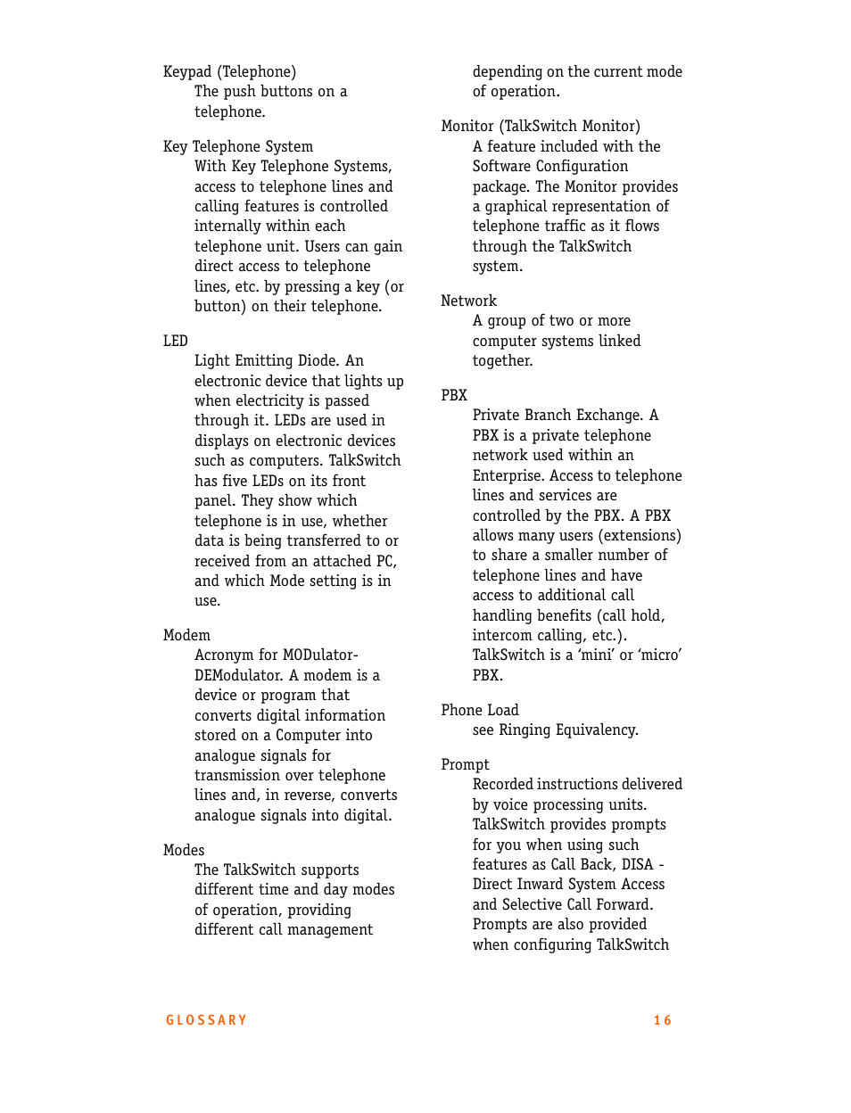 Talkswitch CT.TS005.001101.UK User Manual | Page 171 / 174