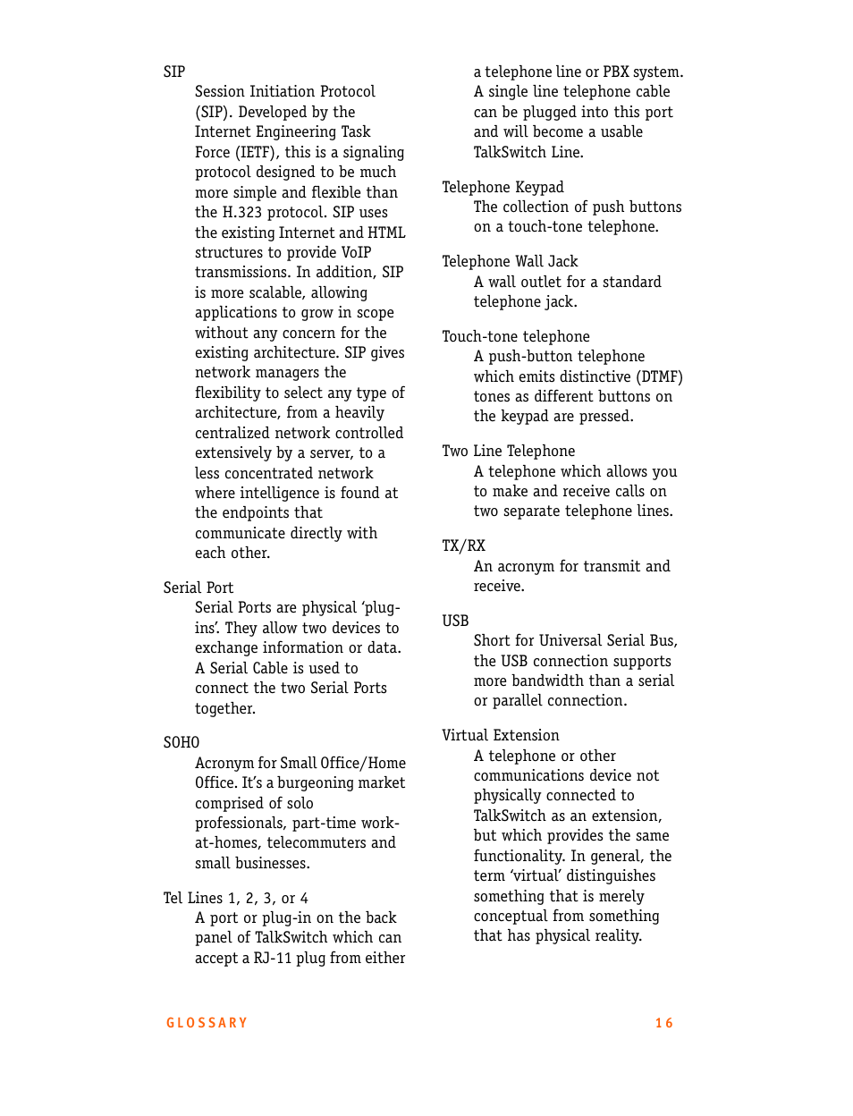 Talkswitch CT.TS005.001101.UK User Manual | Page 173 / 174