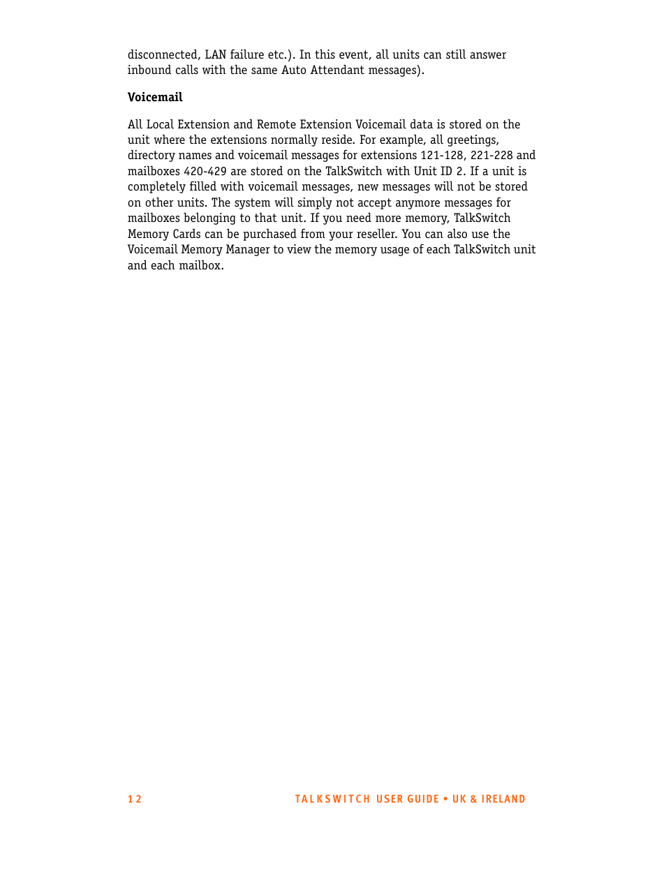 Talkswitch CT.TS005.001101.UK User Manual | Page 20 / 174