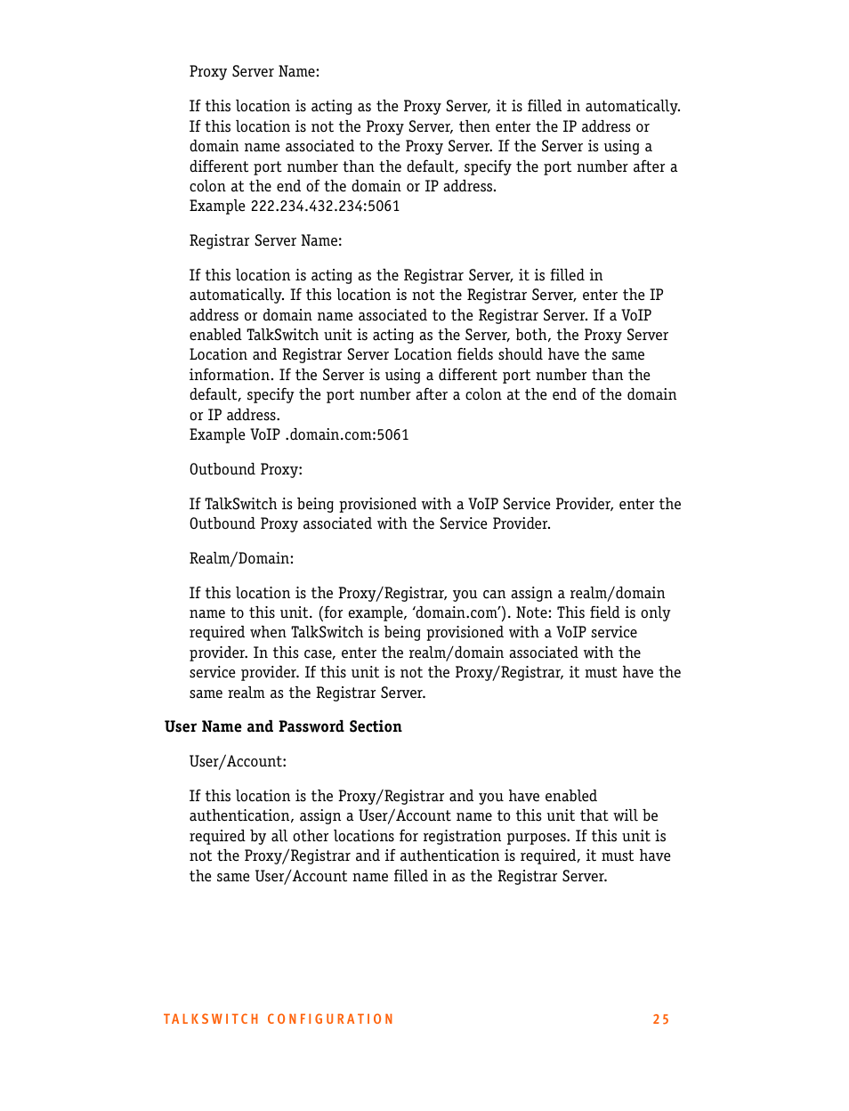 Talkswitch CT.TS005.001101.UK User Manual | Page 33 / 174